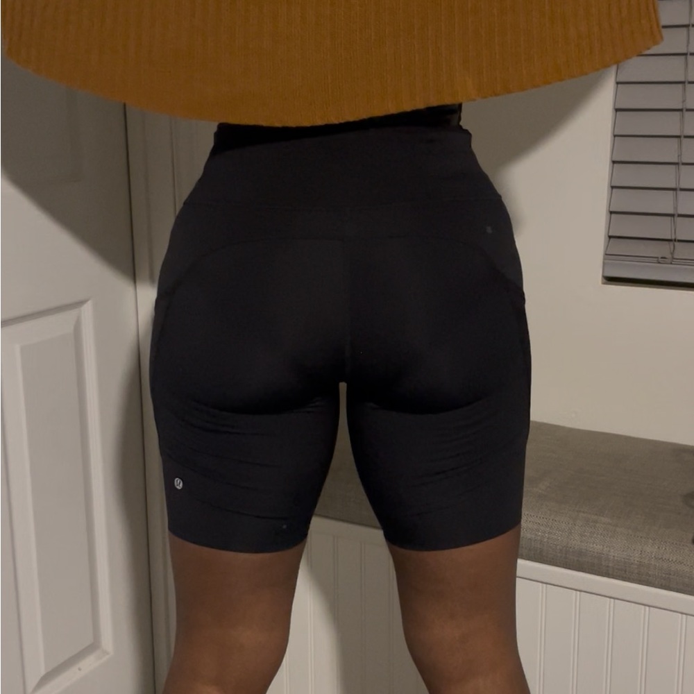 Lululemon Black Fast and Free Shorts EUC - Picture 2 of 8